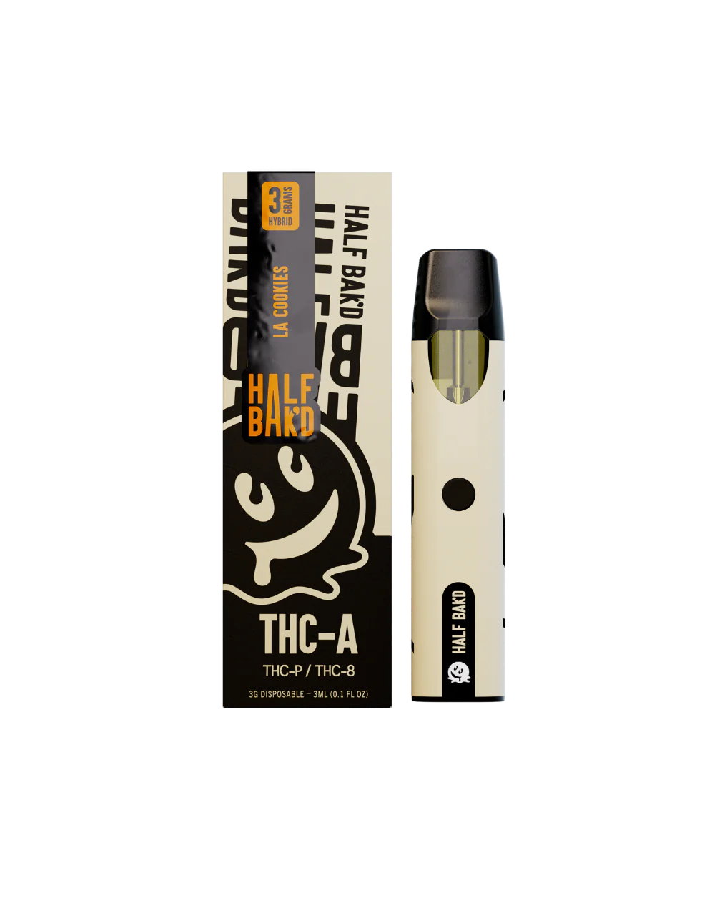 Half Baked Disposable(s) THCA+THCP+D8 [3g]