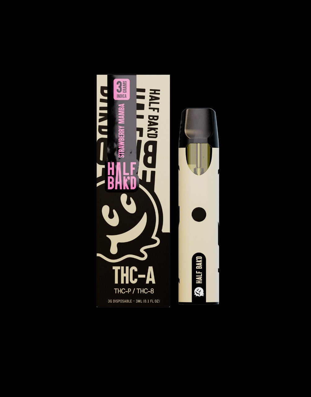 Half Baked Disposable(s) THCA+THCP+D8 [3g]