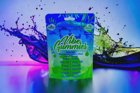 Wasatch Vibe Gummies Apple Jacks (Indica) (10mg/10ct)