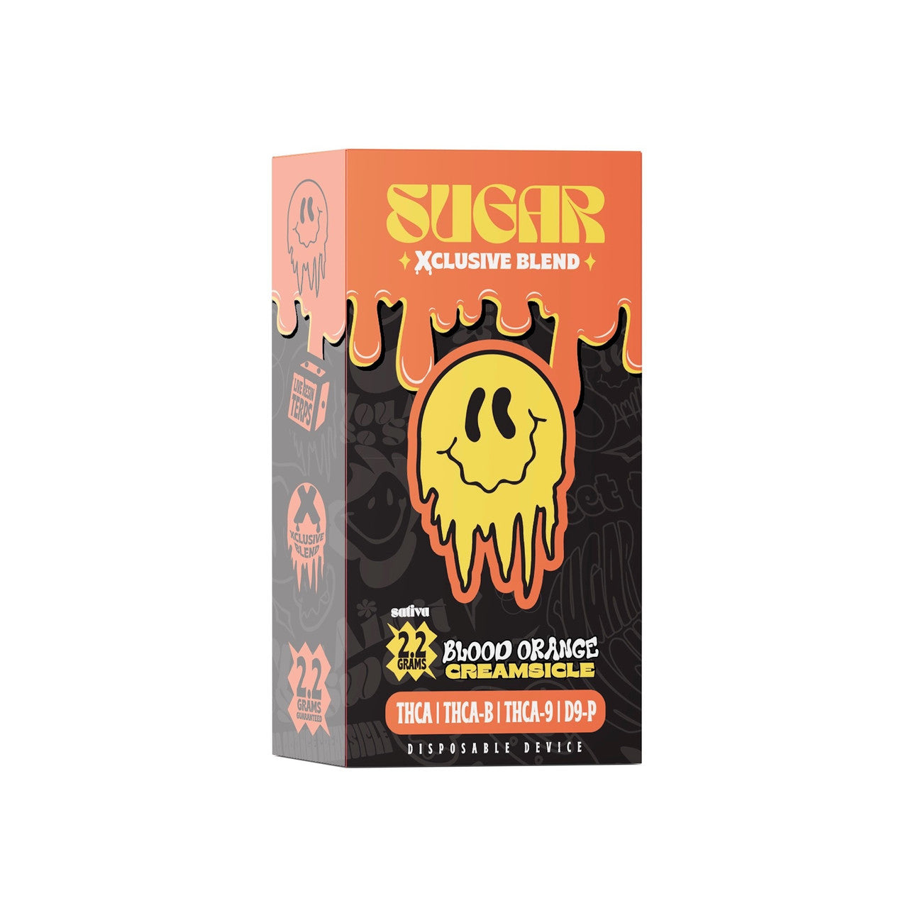 Sugar Xclusive Blend Disposables (THCa+THC-B+THCa-9+Delta-9-P) [2.2g]