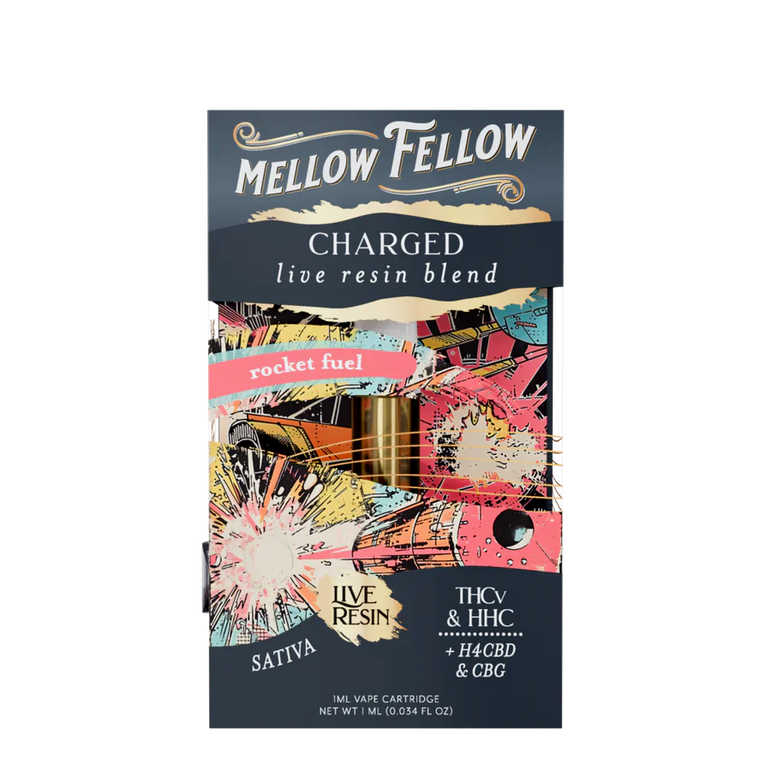 Mellow Fellow Live Resin Cartridge(s) Delta 8, HHC, THCp, THCv [1g]