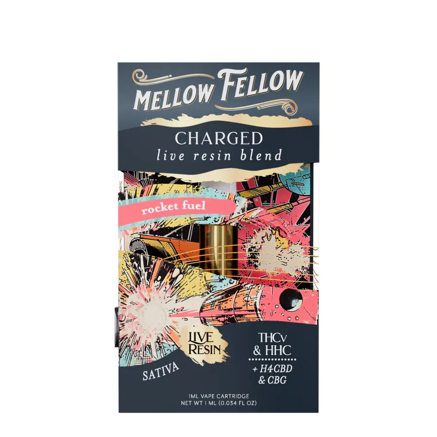 Mellow Fellow Live Resin Cartridge(s) Delta 8, HHC, THCp, THCv [1g]