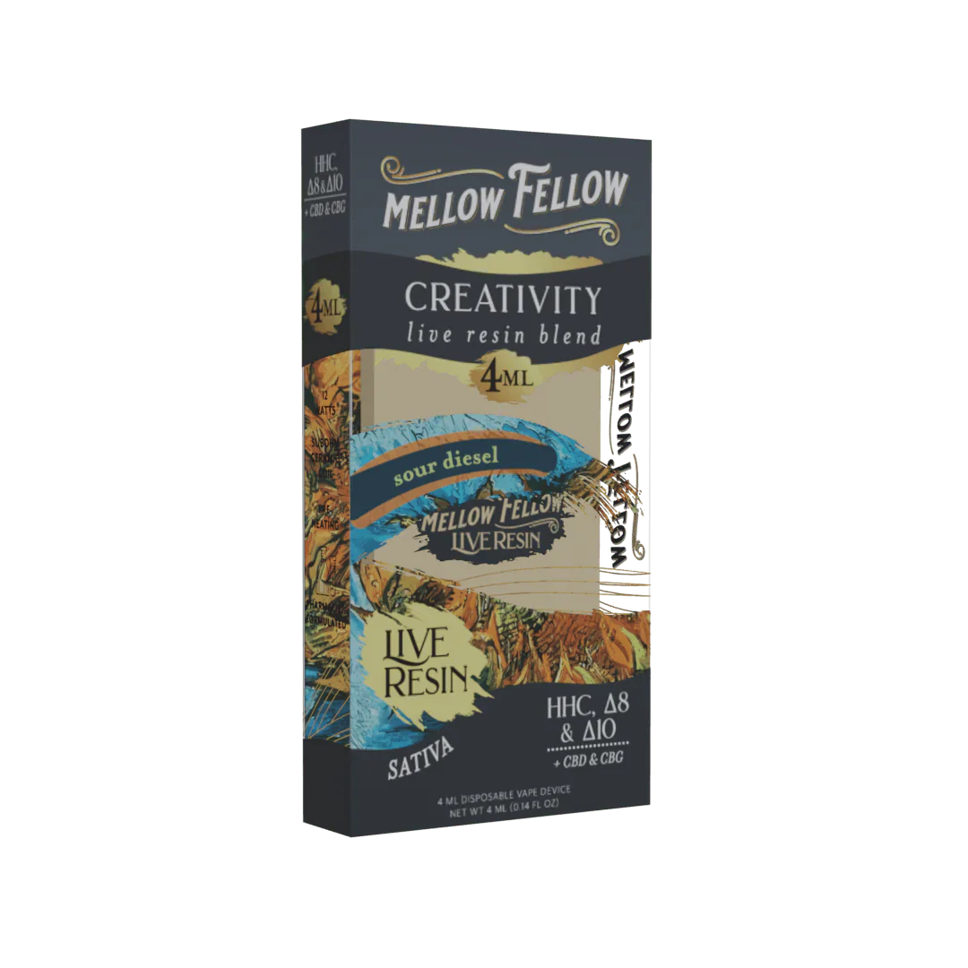 Mellow Fellow Live Resin Blend Disposable(s) [4g]