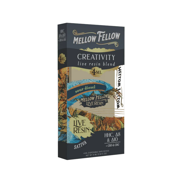 Mellow Fellow Live Resin Blend Disposable(s) [4g]