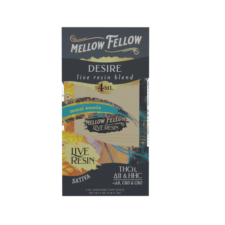 Mellow Fellow Live Resin Blend Disposable(s) [4g]