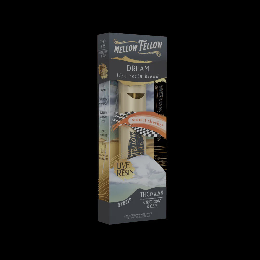 Mellow Fellow Live Resin Blend Disposable(s) [2g]