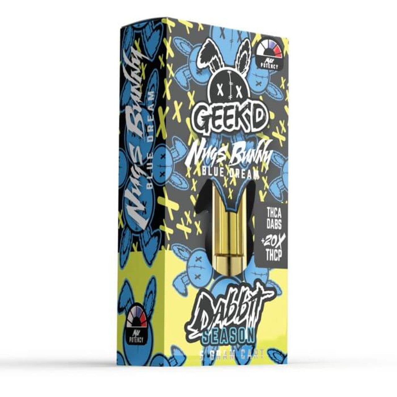 Geek'd Dabbit Season Cartridge(s) THCa+THCp  [.5g]