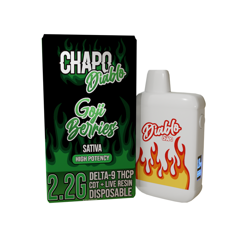Chapo Diablo Disposable(s) D9+THC-P+HHC [2.2g]