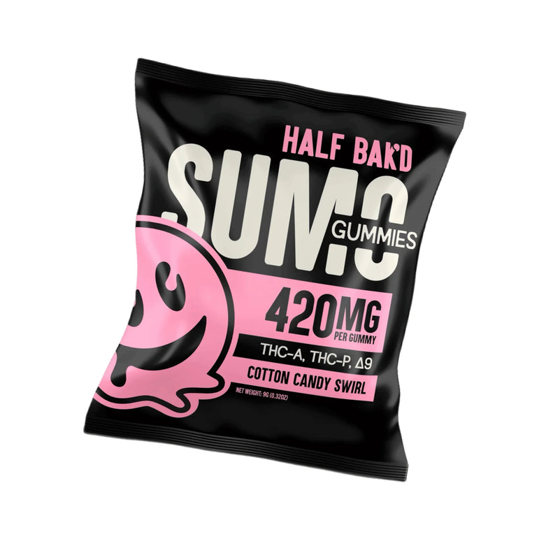 Half Bak'd Sumo Gummies THC-A, THC-P [420mg/2ct]