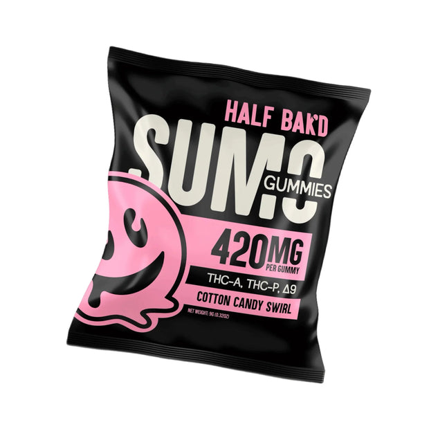 Half Bak'd Sumo Gummies THC-A, THC-P [420mg/2ct]