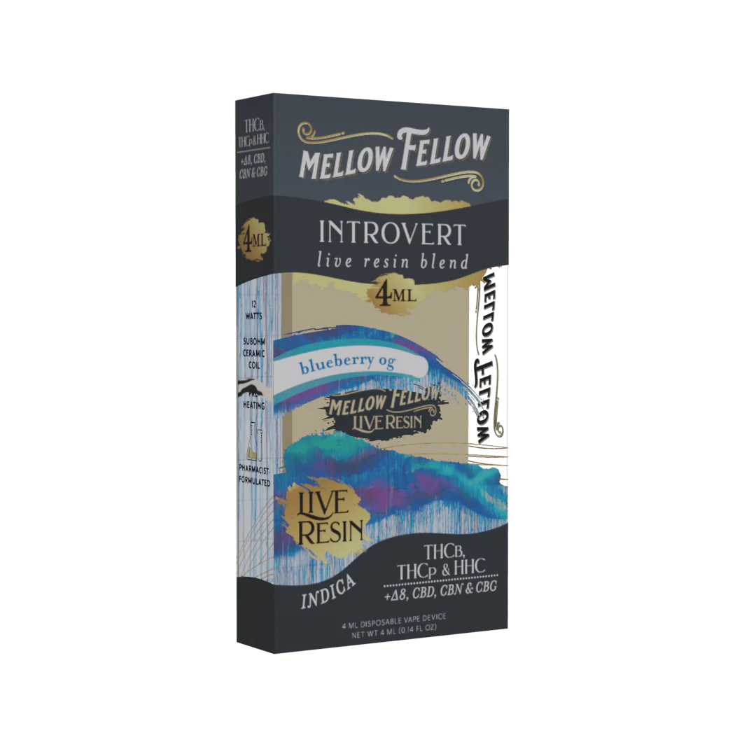 Mellow Fellow Live Resin Blend Disposable(s) [4g]