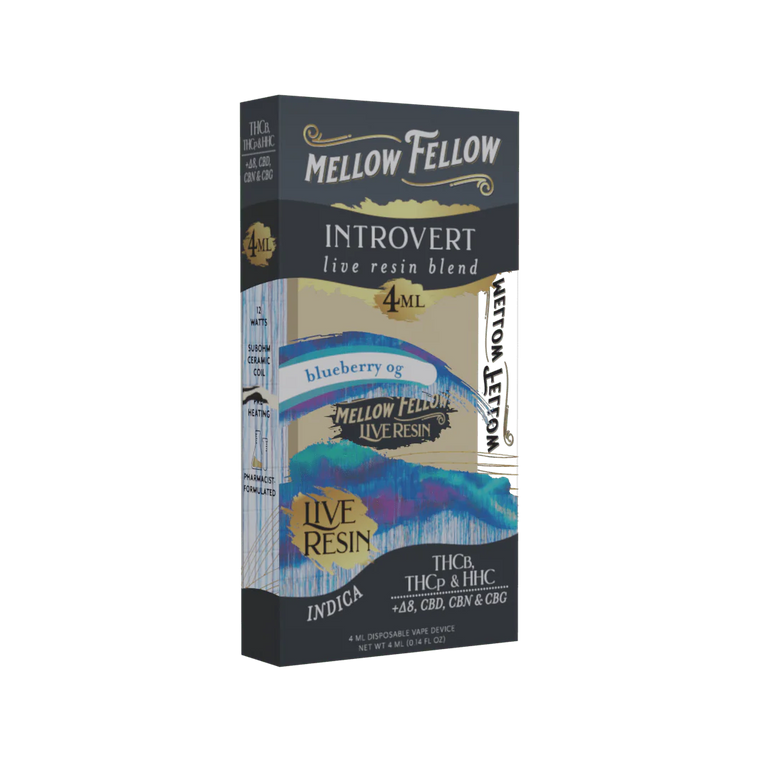 Mellow Fellow Live Resin Blend Disposable(s) [4g]