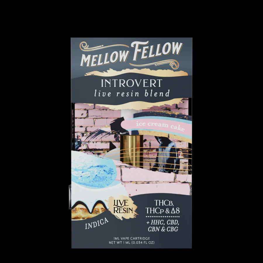 Mellow Fellow Live Resin Cartridge(s) Delta 8, HHC, THCp, THCv [1g]