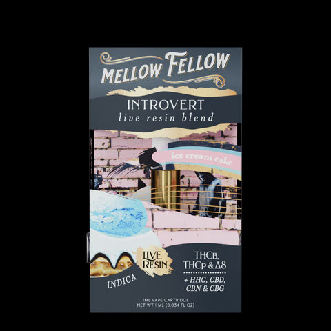 Mellow Fellow Live Resin Cartridge(s) Delta 8, HHC, THCp, THCv [1g]