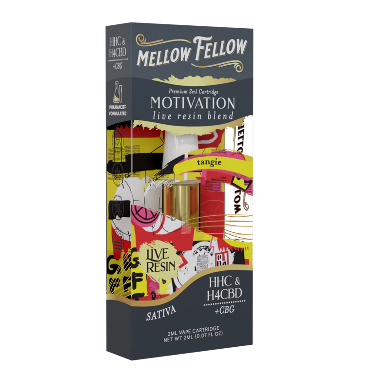Mellow Fellow Premium Blend Cartridge(s) THC, HHC, CBN, CBD, THCP [2g]
