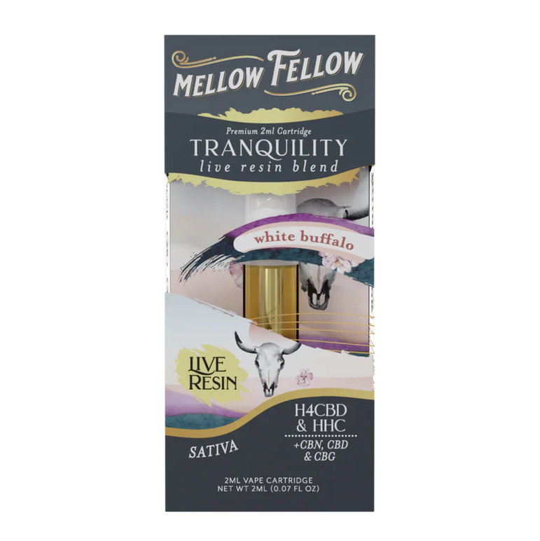 Mellow Fellow Premium Blend Cartridge(s) THC, HHC, CBN, CBD, THCP [2g]