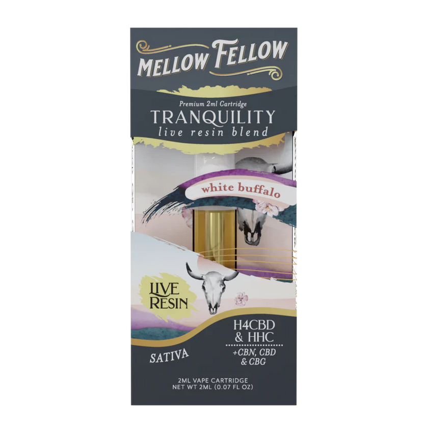Mellow Fellow Premium Blend Cartridge(s) THC, HHC, CBN, CBD, THCP [2g]