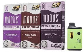 Modus Presidential Blend Disposable(s) THC-A Liquid Diamonds+ Pegasus D8+ THC-V [5g]