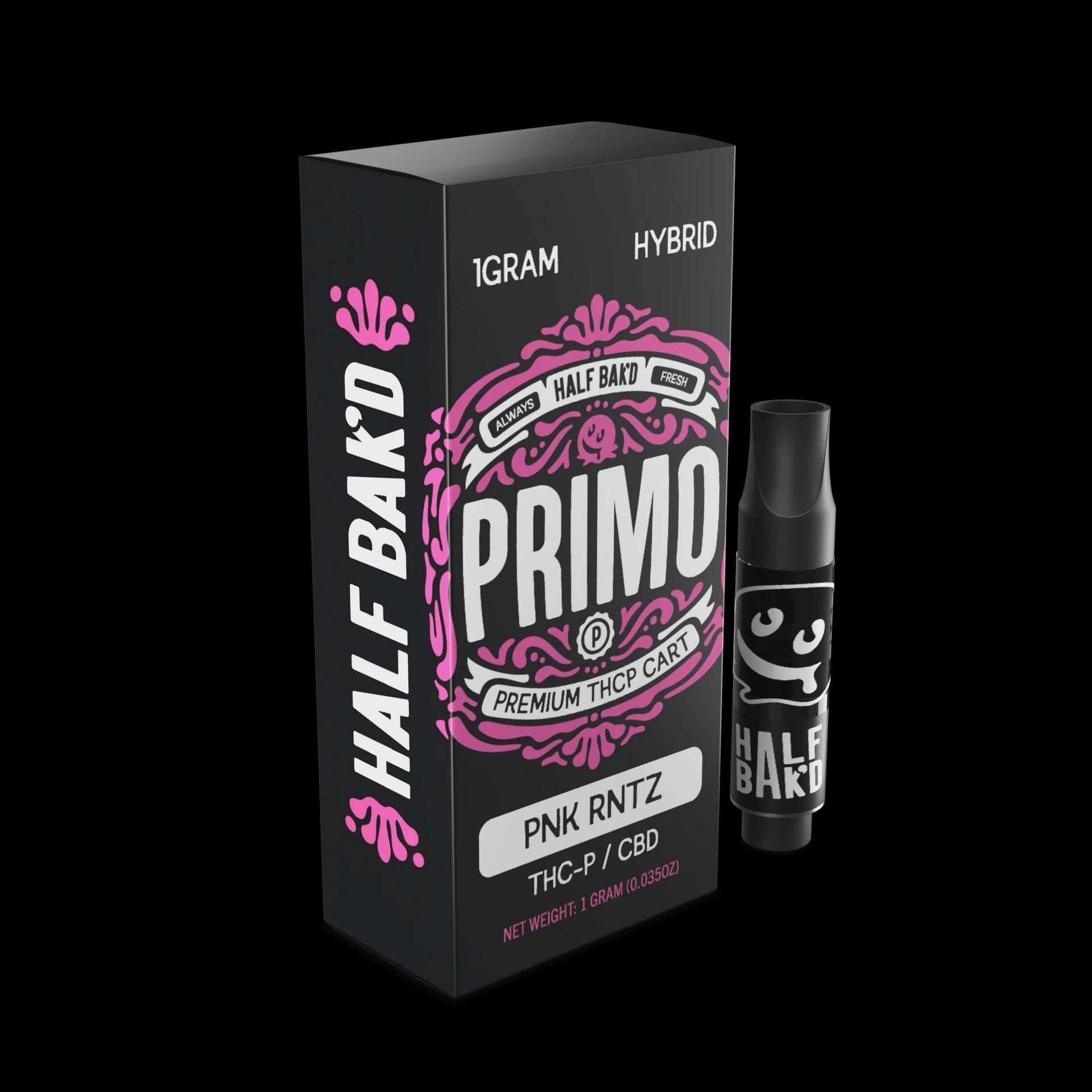 Half Bak'd Primo Cartridge(s) THCP+CBD [1g]