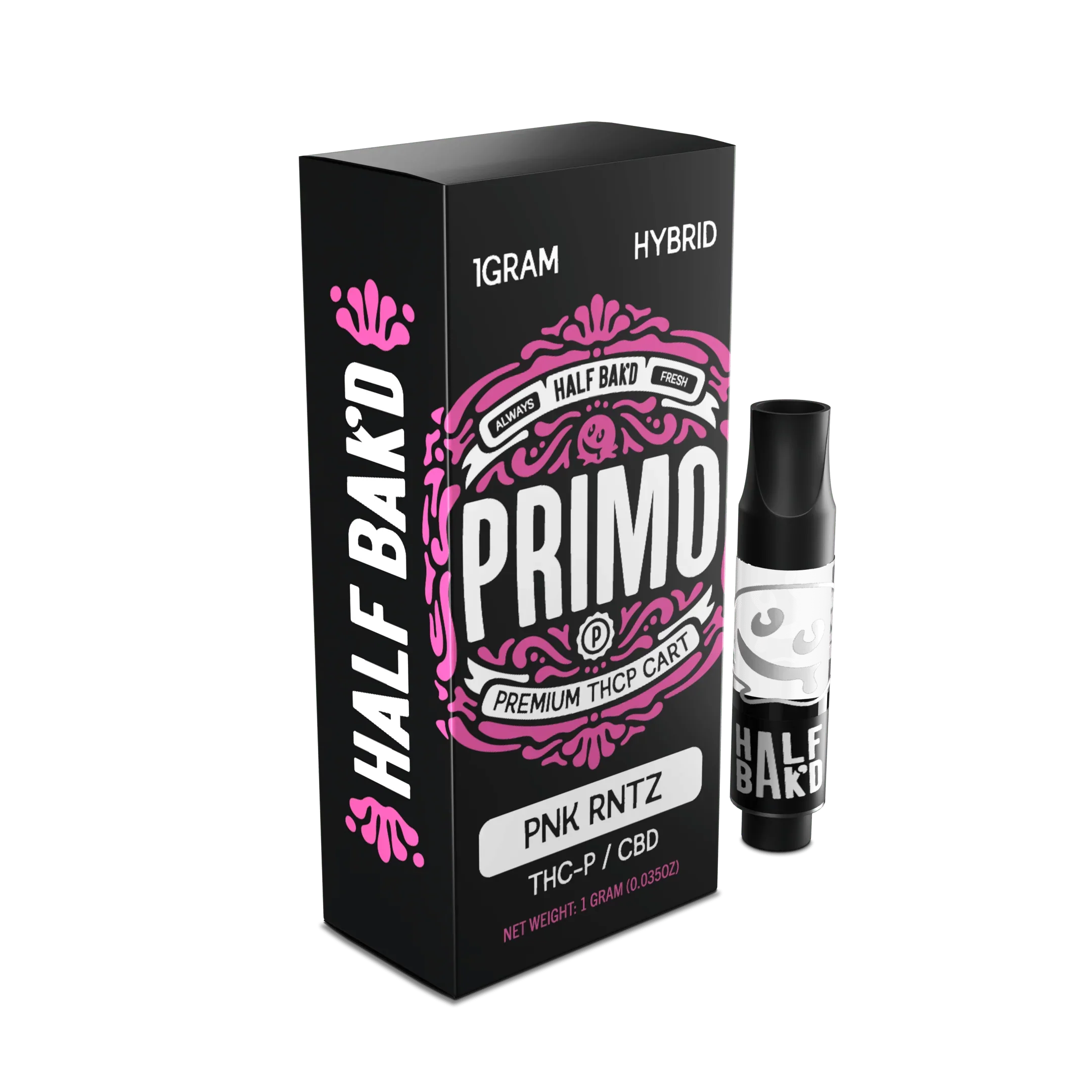 Half Bak'd Primo Cartridge(s) THCP+CBD [1g]