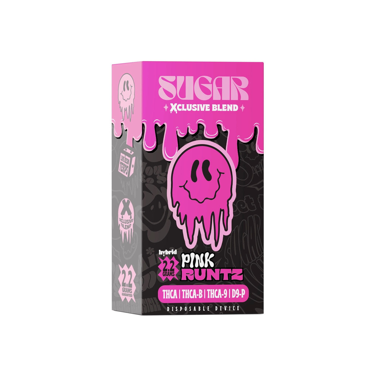 Sugar Xclusive Blend Disposables (THCa+THC-B+THCa-9+Delta-9-P) [2.2g]