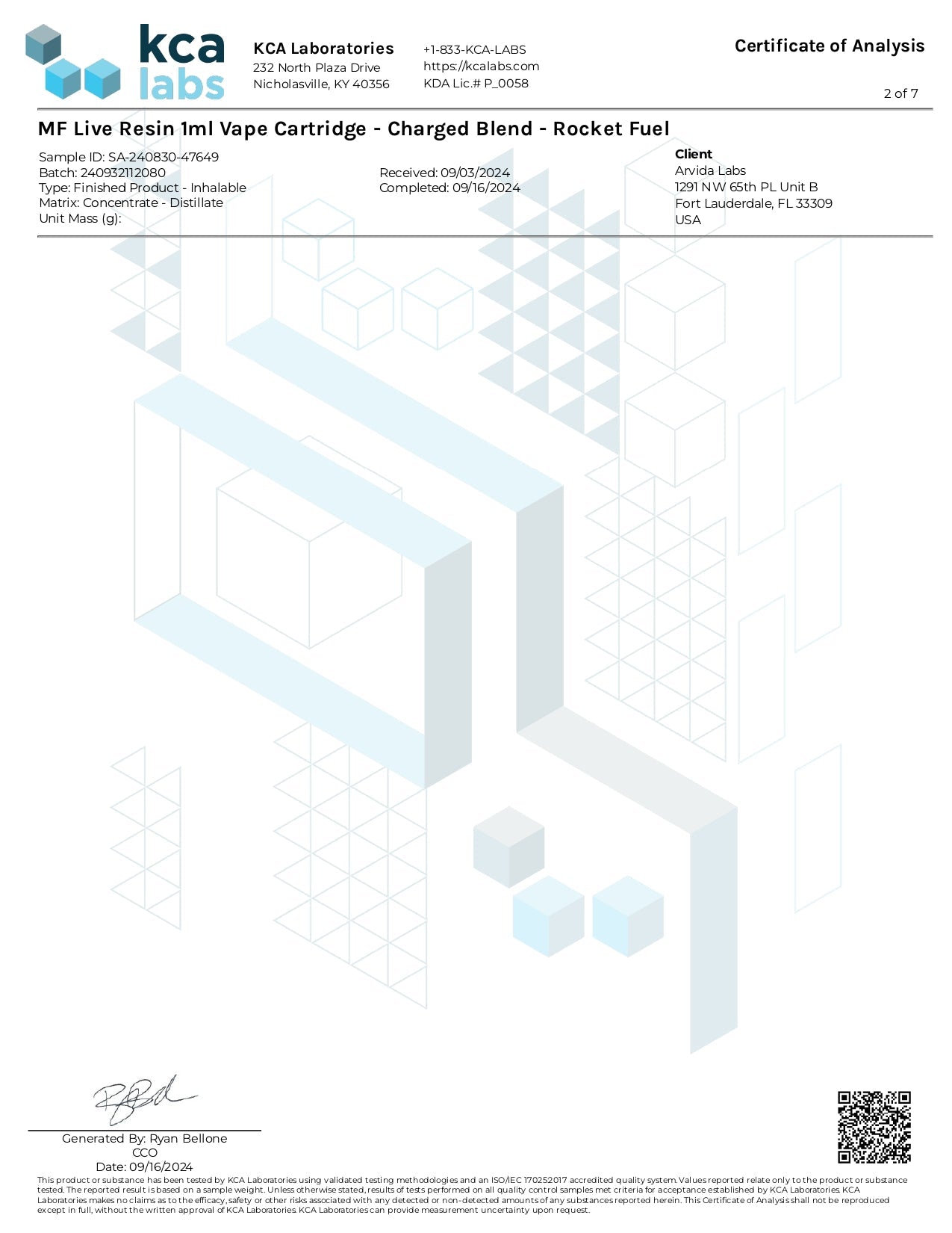 Mellow Fellow Live Resin Cartridge(s) Delta 8, HHC, THCp, THCv [1g]