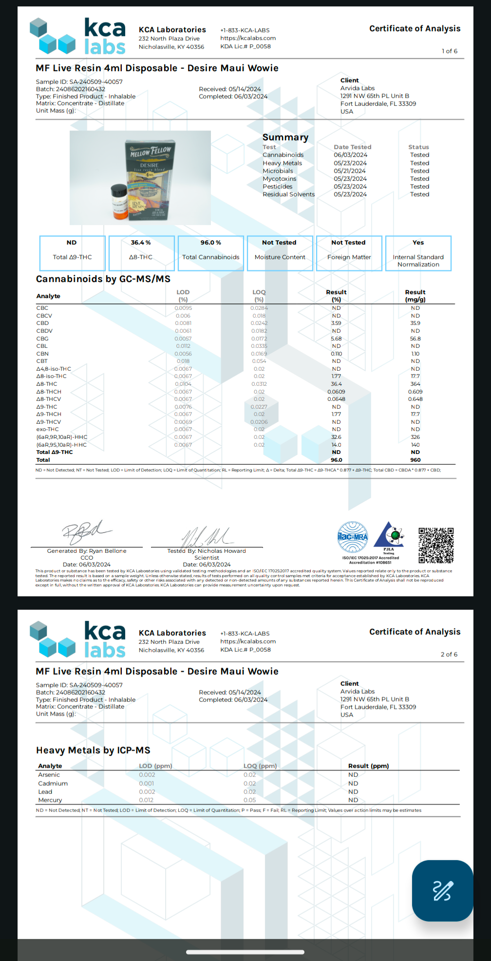 Mellow Fellow Live Resin Blend Disposable(s) [4g]