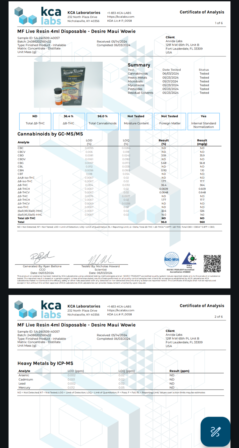 Mellow Fellow Live Resin Blend Disposable(s) [4g]