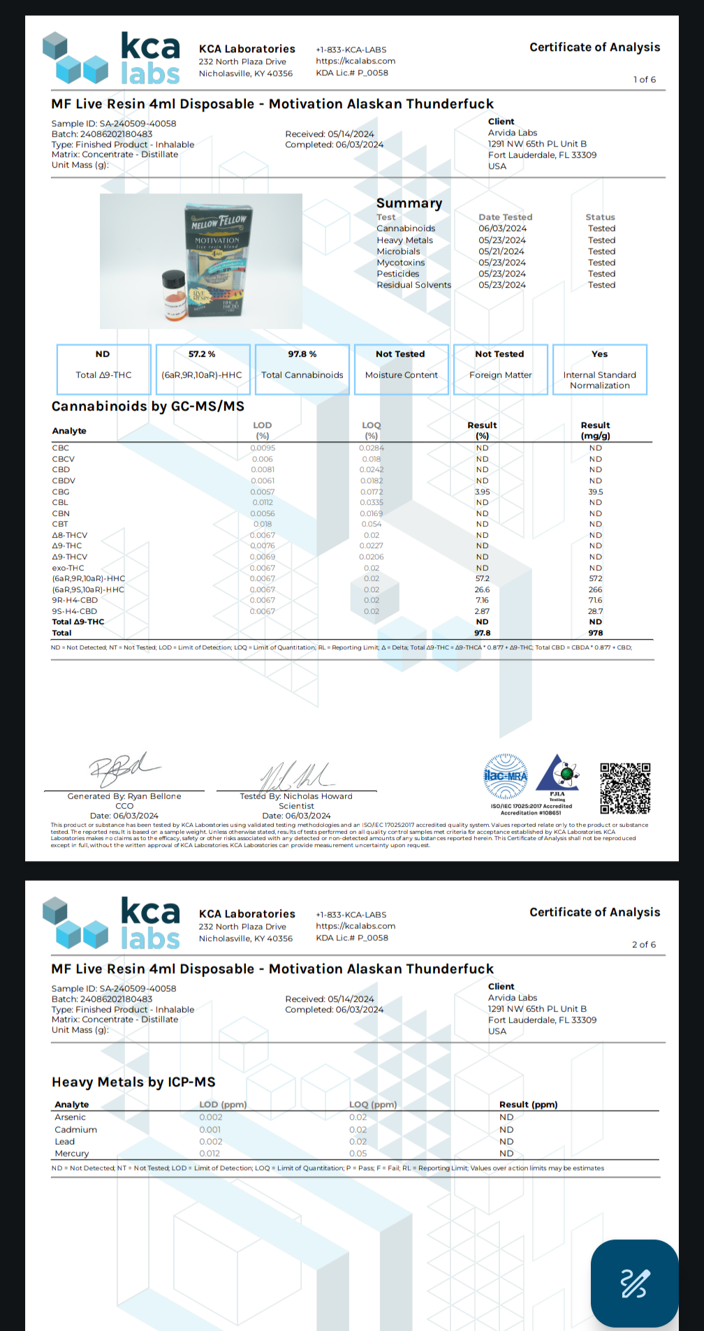 Mellow Fellow Live Resin Blend Disposable(s) [4g]