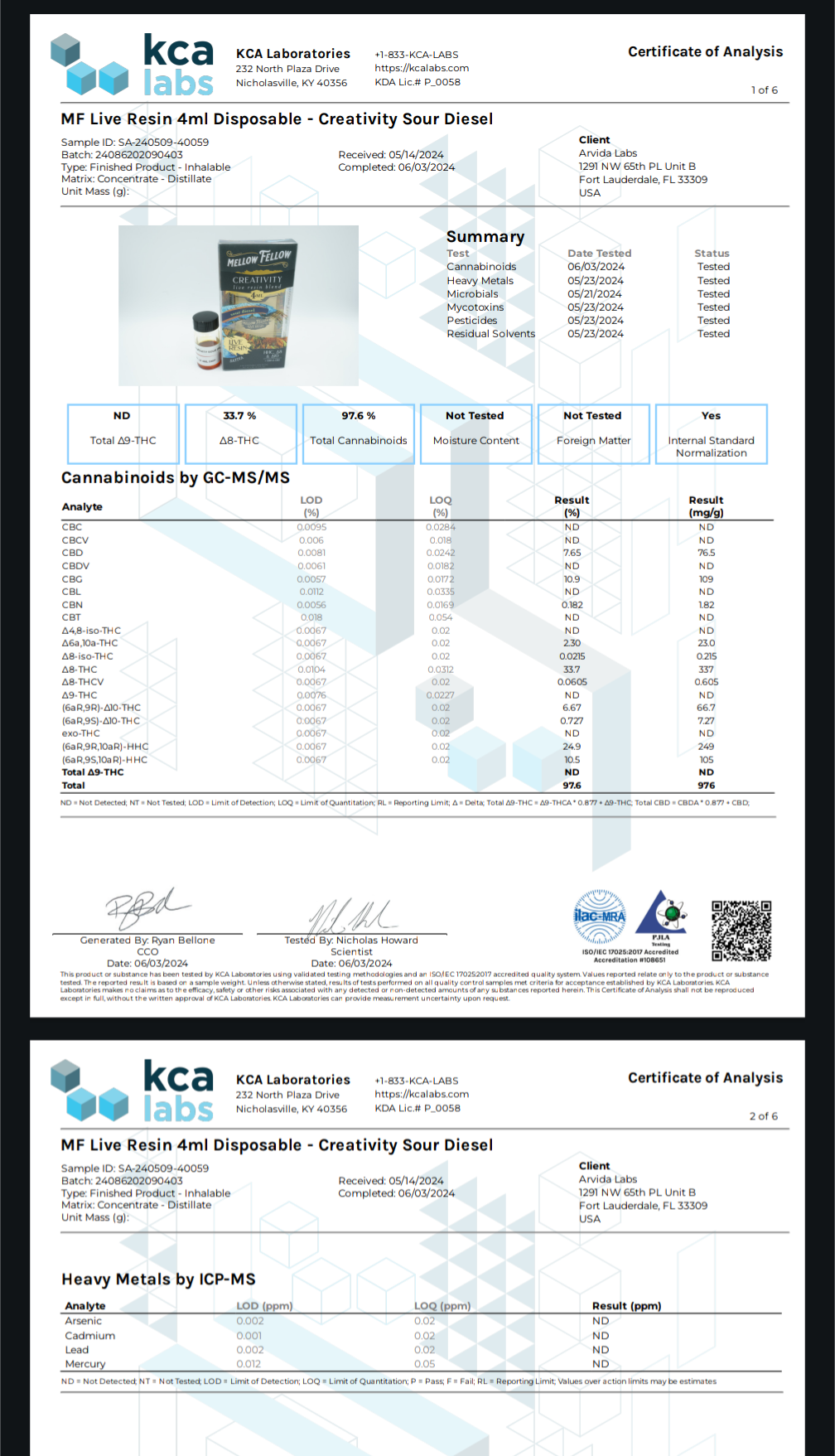 Mellow Fellow Live Resin Blend Disposable(s) [4g]