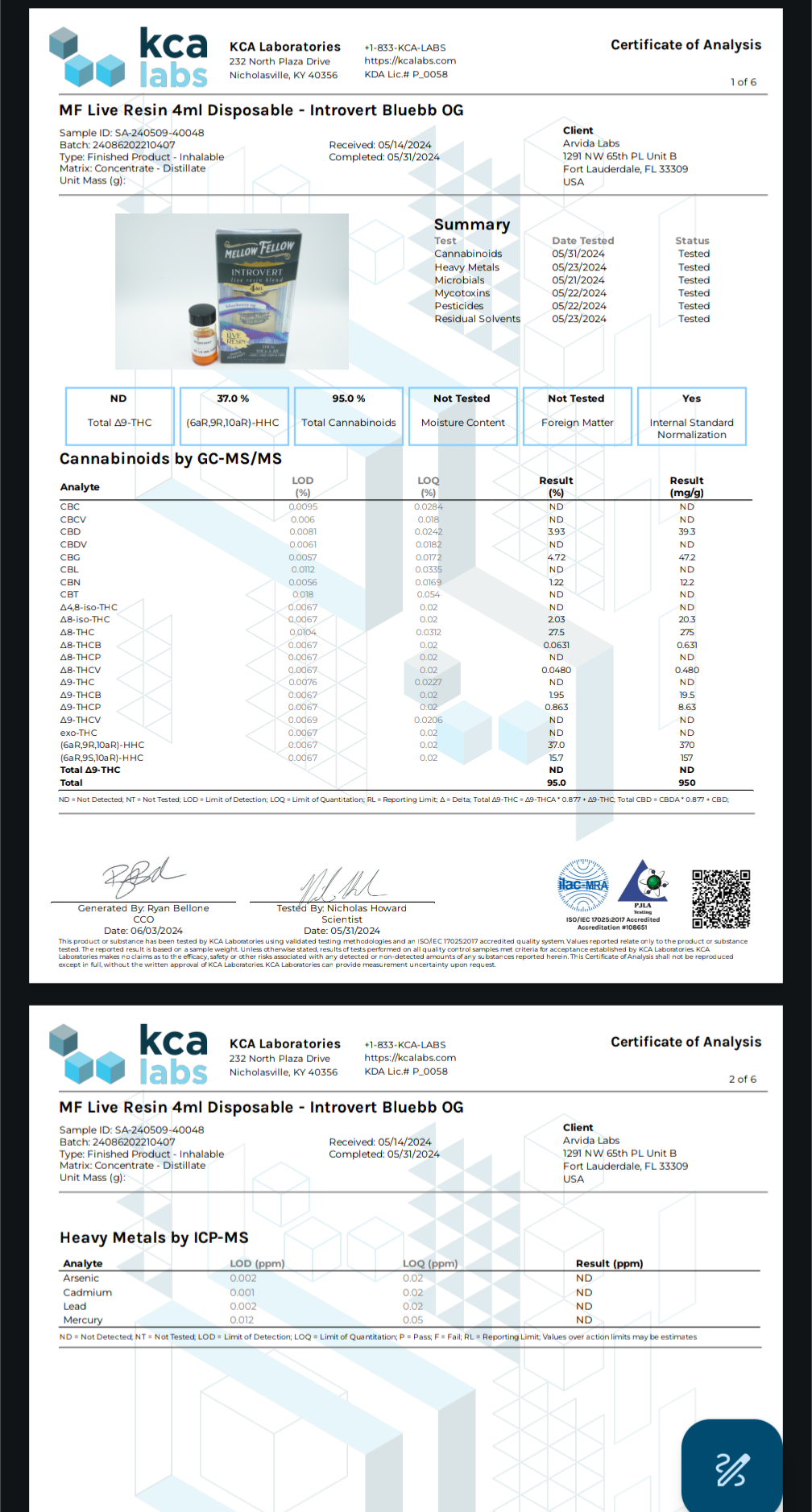 Mellow Fellow Live Resin Blend Disposable(s) [4g]