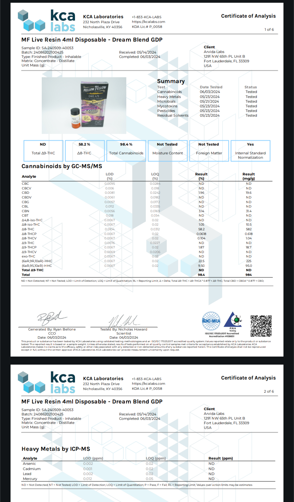 Mellow Fellow Live Resin Blend Disposable(s) [4g]
