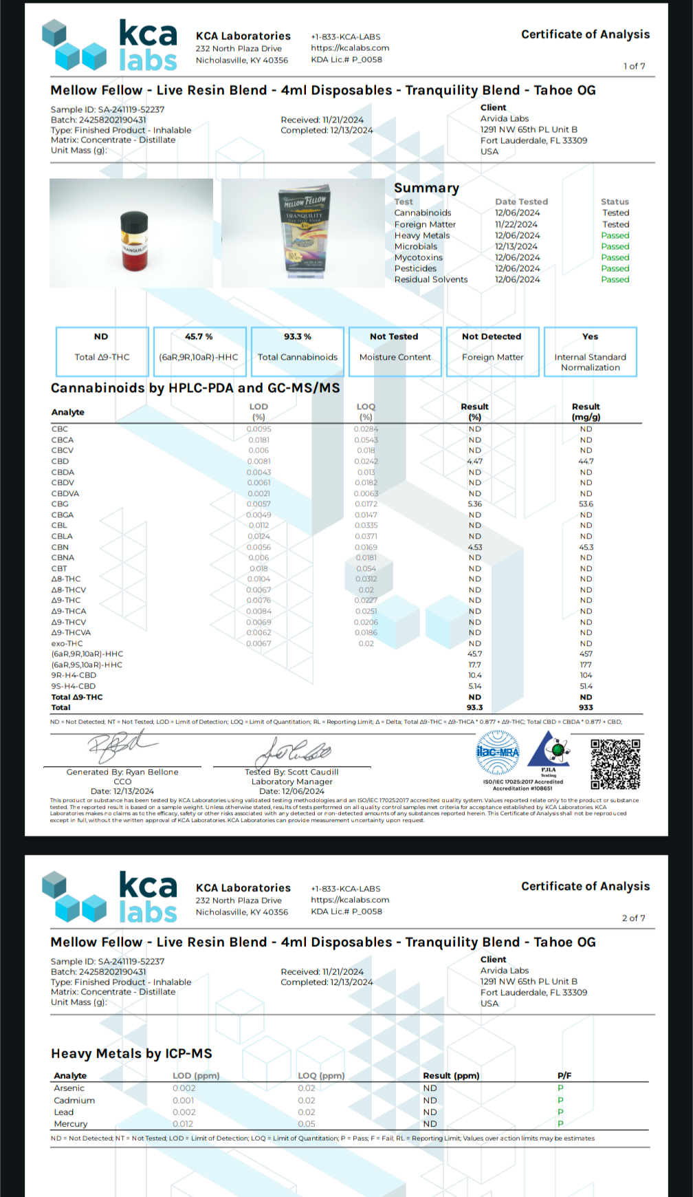 Mellow Fellow Live Resin Blend Disposable(s) [4g]
