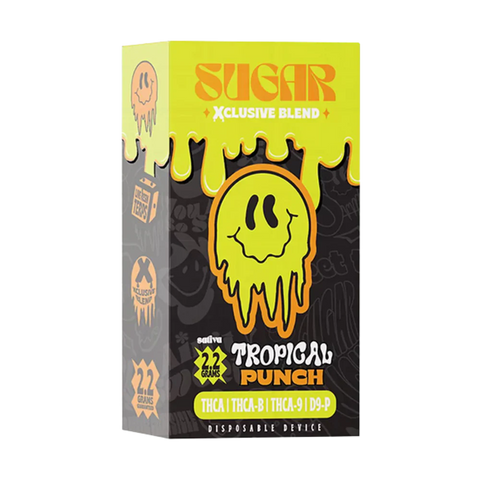 Sugar Xclusive Blend Disposables (THCa+THC-B+THCa-9+Delta-9-P) [2.2g]