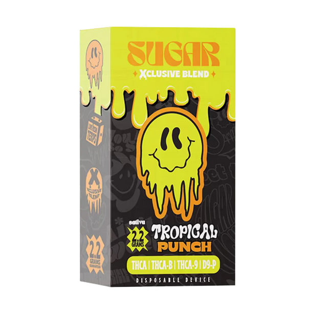 Sugar Xclusive Blend Disposables (THCa+THC-B+THCa-9+Delta-9-P) [2.2g]