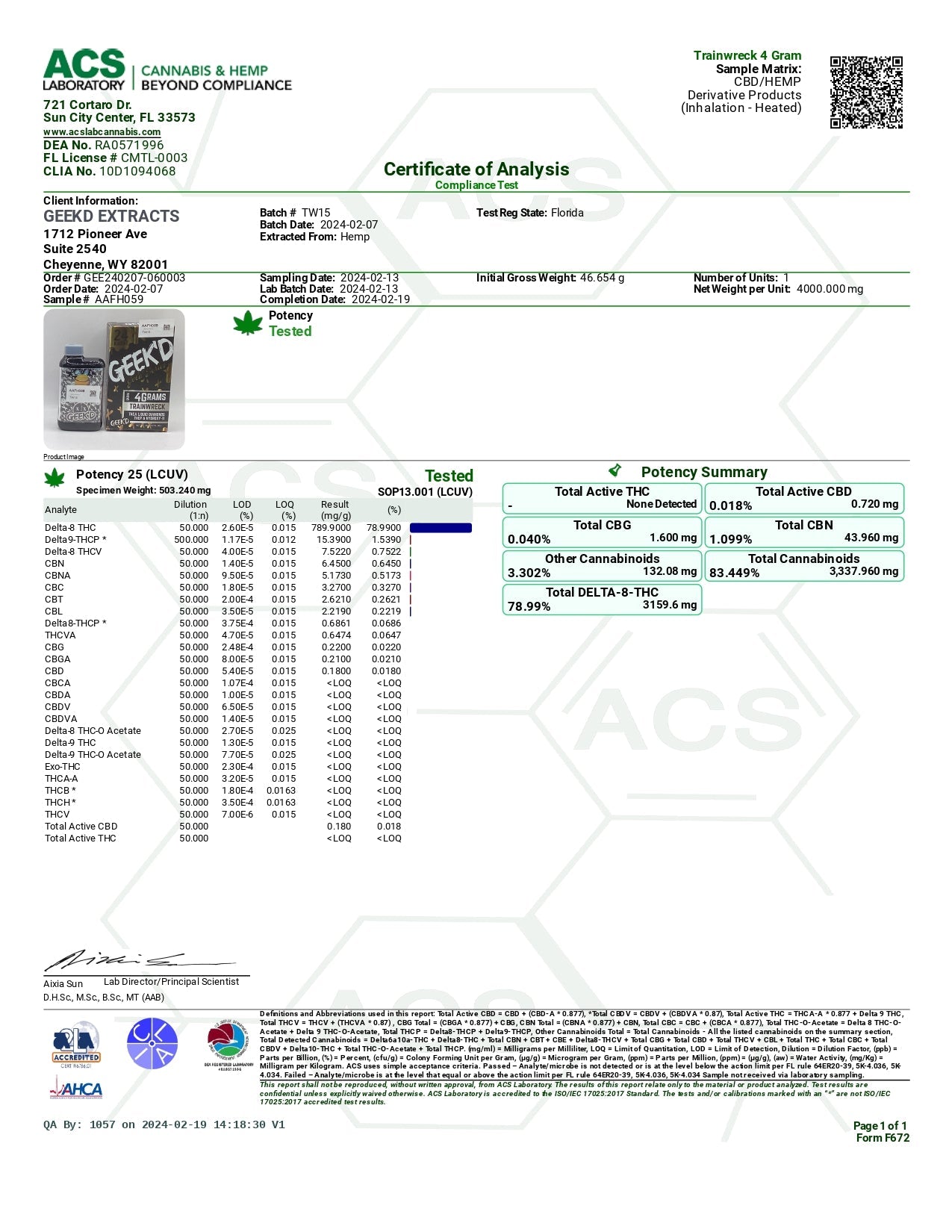 Geek'd 24K Gold Series Disposable(s) THCA Liquid Diamonds+THCP+HYDROXY-11 [4g]