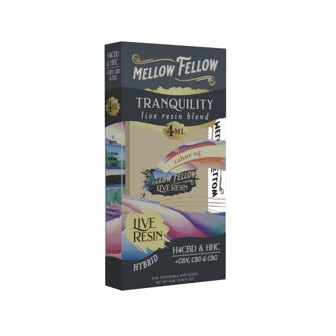 Mellow Fellow Live Resin Blend Disposable(s) [4g]