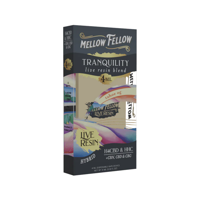 Mellow Fellow Live Resin Blend Disposable(s) [4g]