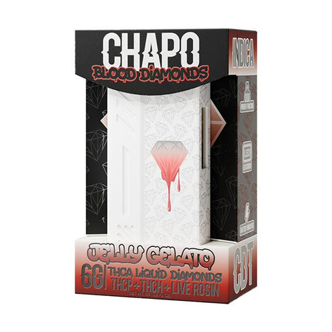 Chapo Blood Diamond Disposable(s) THCa Liquid Diamonds+THC+THCH+Live Rosin [6g]