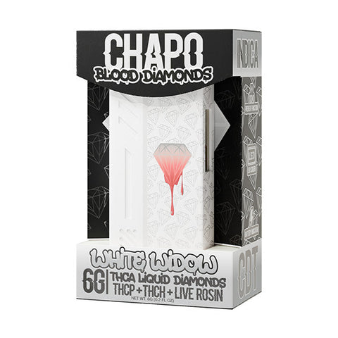 Chapo Blood Diamond Disposable(s) THCa Liquid Diamonds+THC+THCH+Live Rosin [6g]