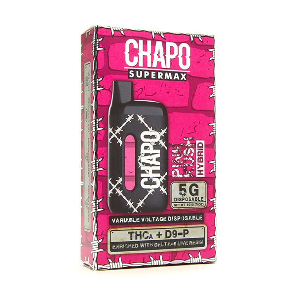Chapo Supermax Disposables (THCA+D9+THCP+Live Resin)[5g]