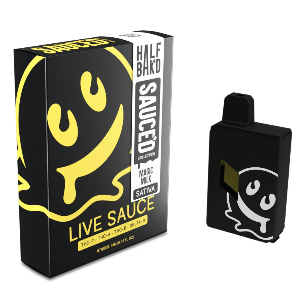 Half Bak'd Sauced Disposable(s) Thcp+Thca+Thcb+D9+D8 [4g]