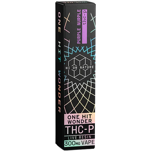 Hi on Nature Disposable(s)-ONE HIT WONDER 100% THC-P VAPE - [300mg]
