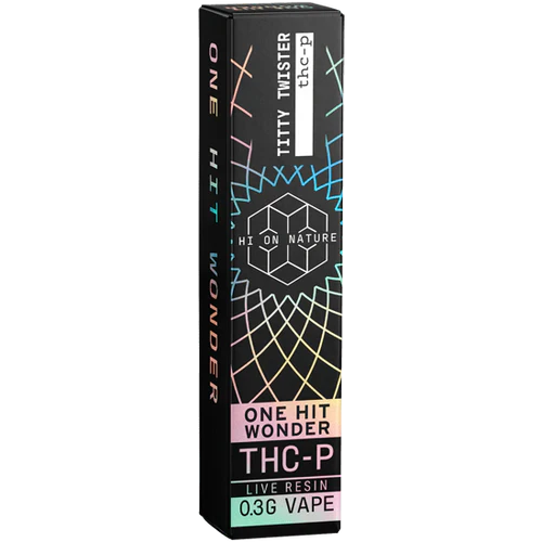 Hi on Nature Disposable(s)-ONE HIT WONDER 100% THC-P VAPE - [300mg]