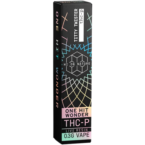 Hi on Nature Disposable(s)-ONE HIT WONDER 100% THC-P VAPE - [300mg]