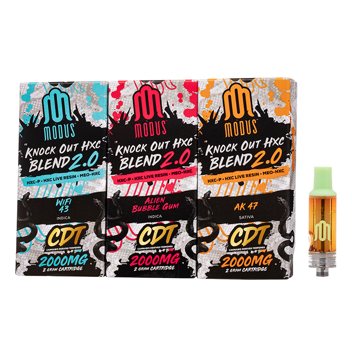 Modus Knockout HXC Blend Cartridges [2g]
