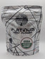 Redwood Organix Flower(s) in a white resealable pouch with black geometric lines, leaf motifs, and USDA Certified Hemp label
