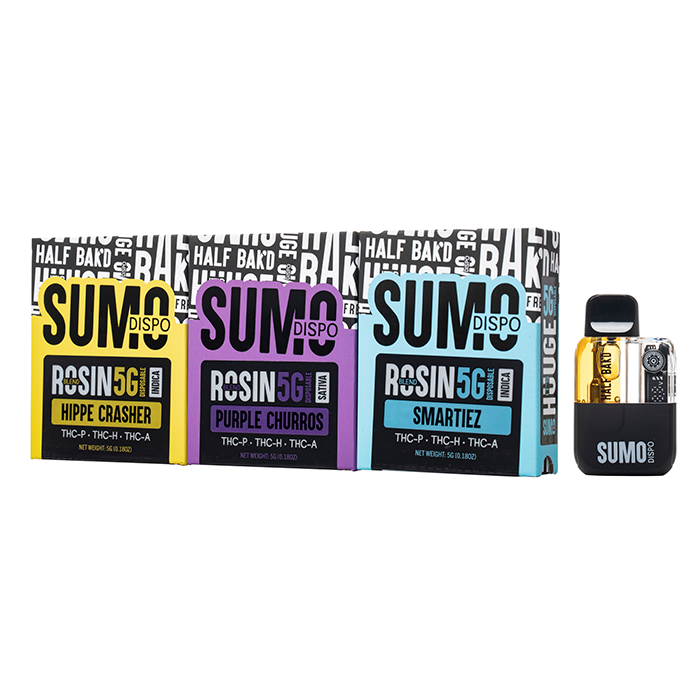 Half Bak'd Live Resin SUMO Disposables (5G)