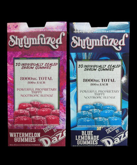 DazeD Shrumfuzed Trippy Mushroom Gummies